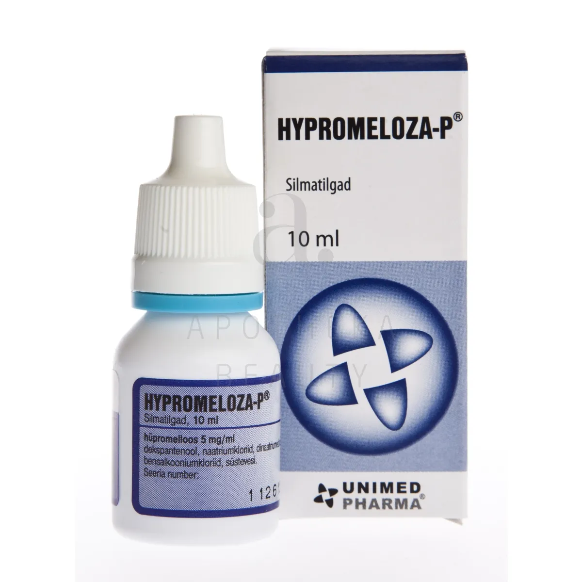 HYPROMELOZA-P GTT OPHTH 5MG/ML 10ML - Tootepilt