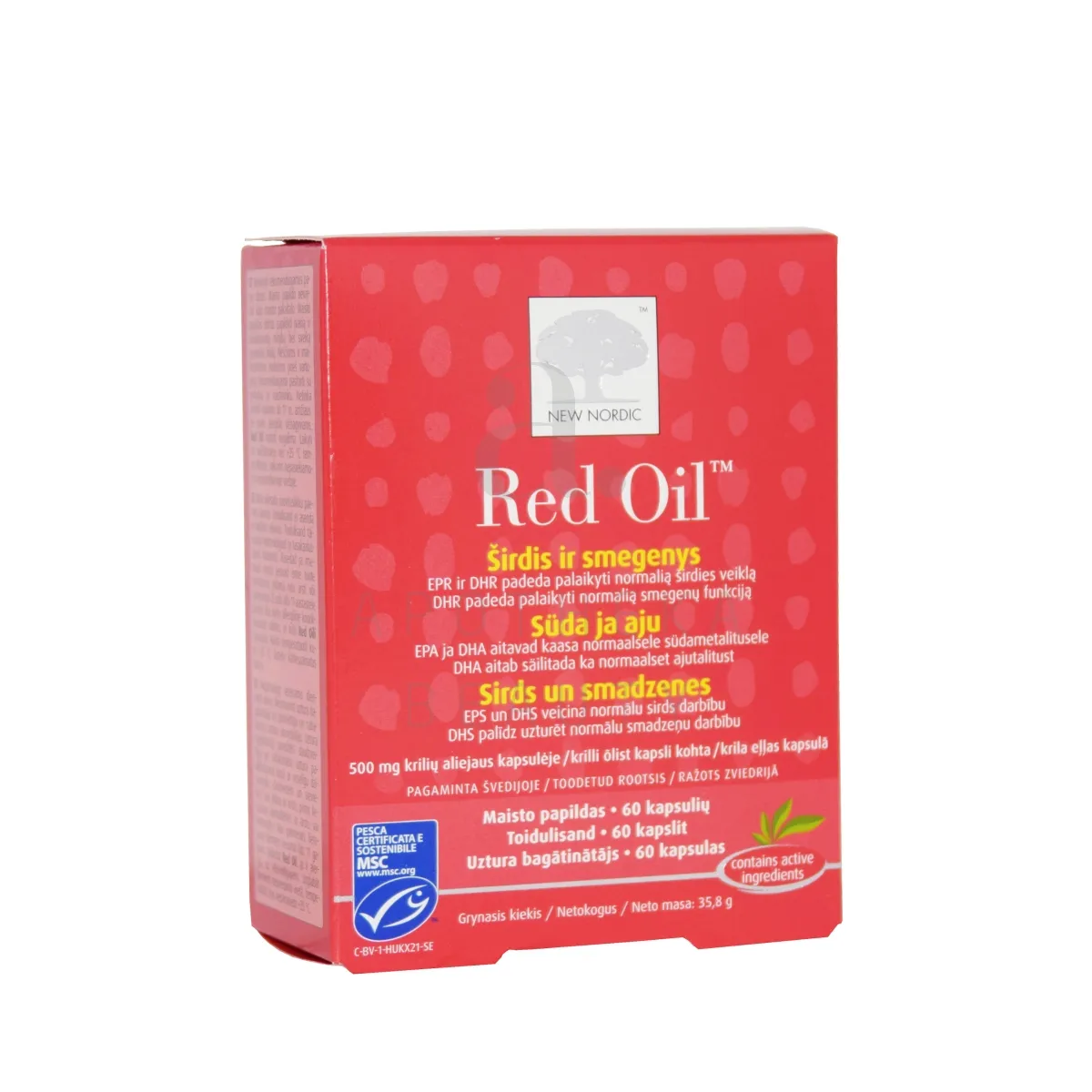 NEW NORDIC RED OIL CAPS N60 - Tootepilt