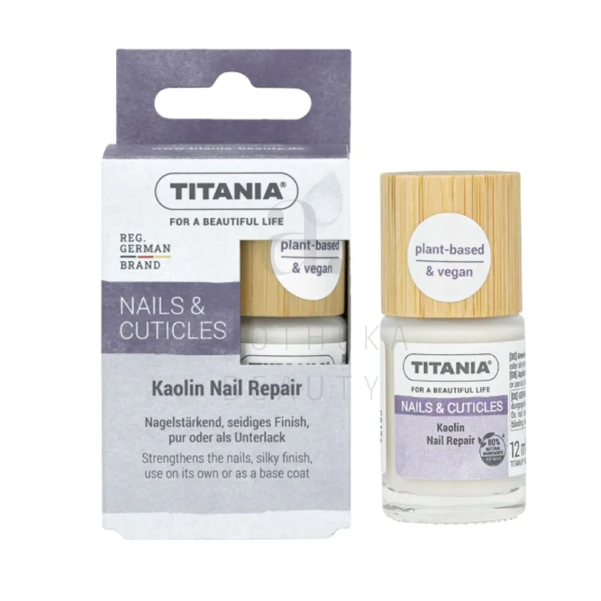 TITANIA KÜÜNELAKK TAASTAV KAOLIINIGA 12ML - Tootepilt