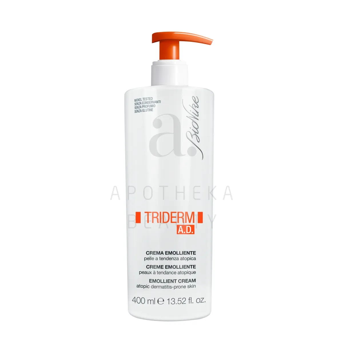 BIONIKE TRIDERM A.D. KEHAKREEM PEHMENDAV 400ML - Tootepilt 1