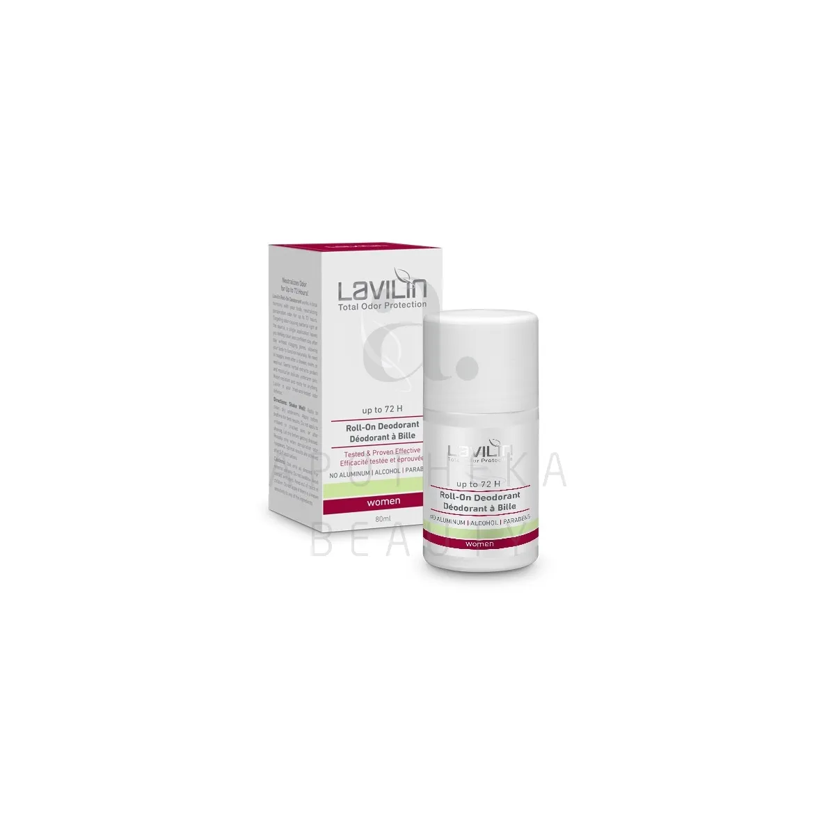 LAVILIN DEODORANT ROLL-ON 72H NAISTELE 80ML - Tootepilt