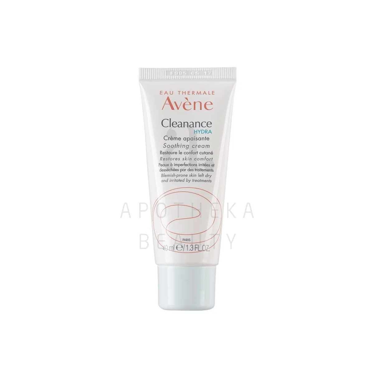AVENE CLEANANCE HYDRA KREEM RAHUSTAV 40ML - Tootepilt