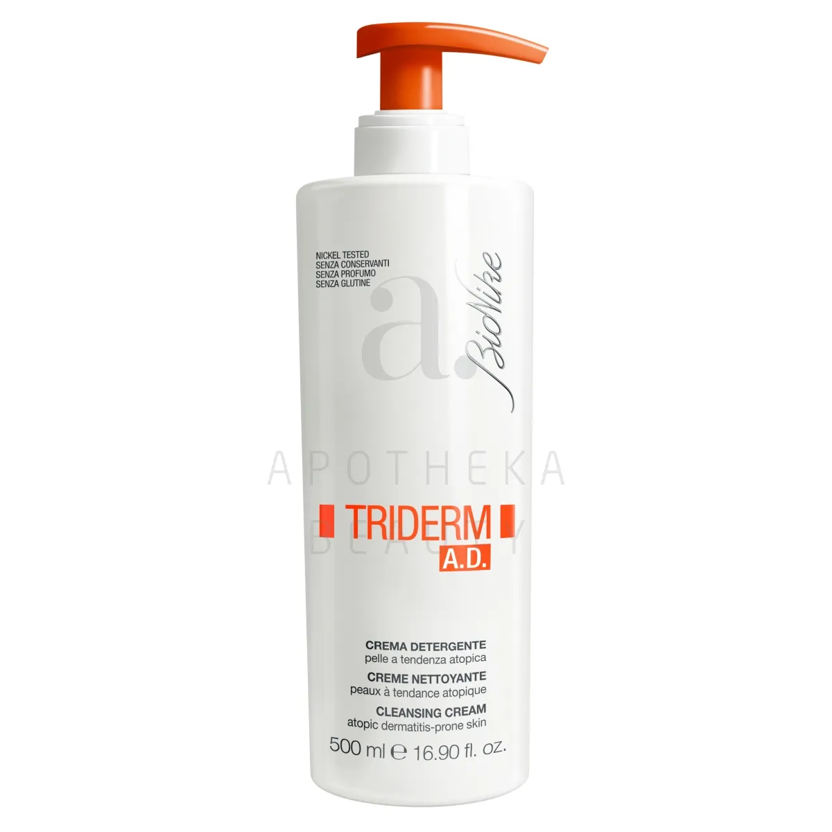 BIONIKE TRIDERM A.D. PESEMISKREEM 500ML - Tootepilt