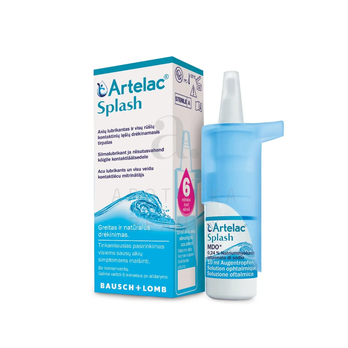 ARTELAC SPLASH SILMATILGAD 10ML - Tootepilt