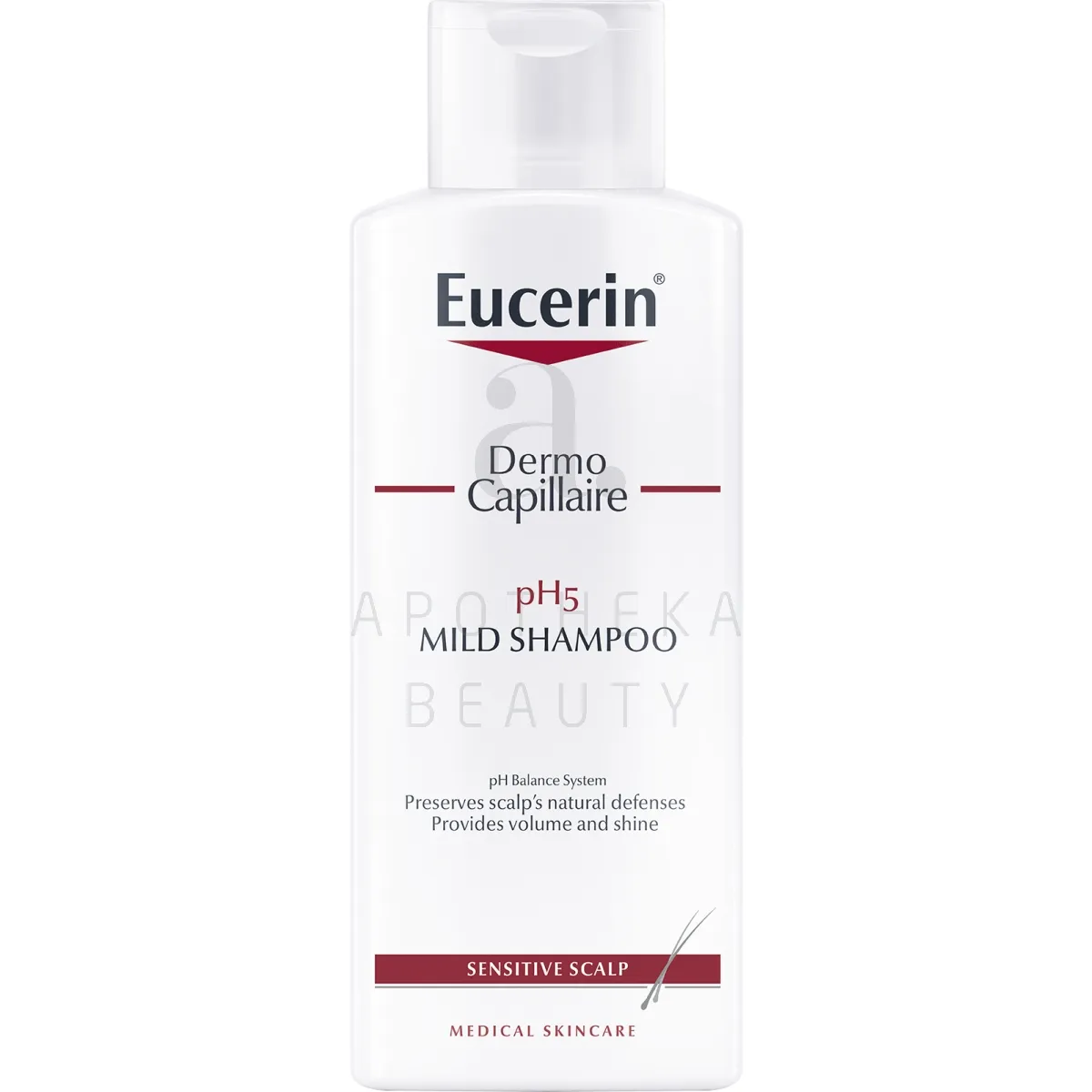 EUCERIN DERMO CAPILLAIRE SHAMPOON ÕRN 250ML - Tootepilt