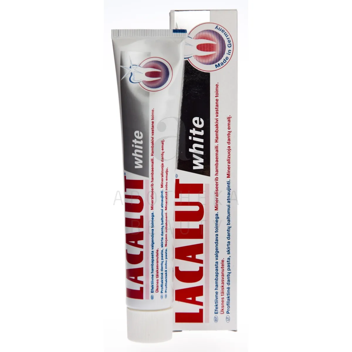 LACALUT HAMBAPASTA WHITE 75ML - Tootepilt