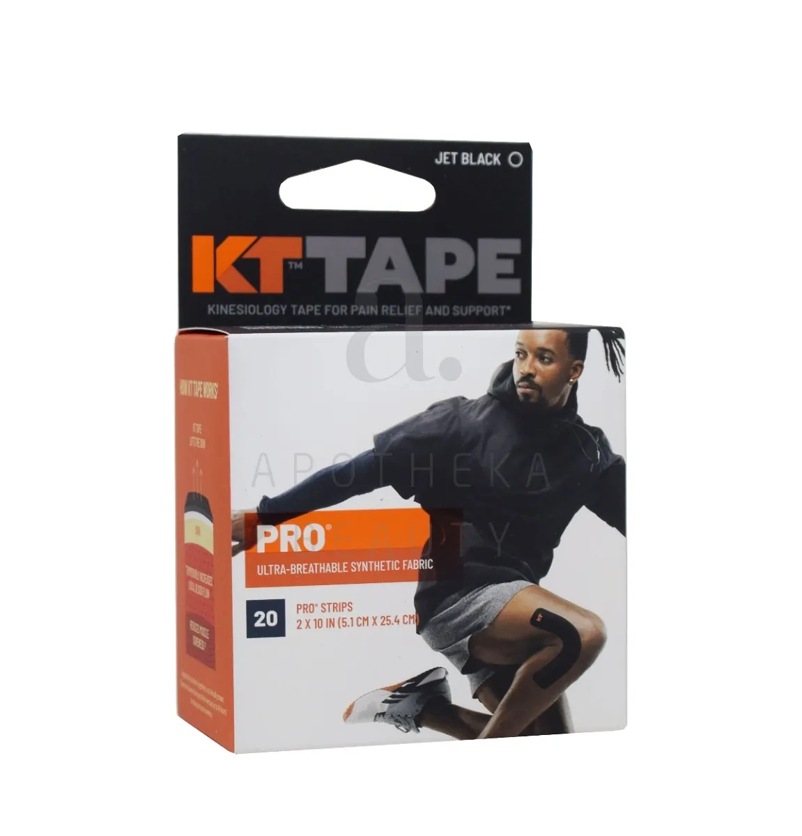 KT TEIP PRO NEON (EELLÕIGATUD 5M, 20 STRIP) MUST - Tootepilt 2