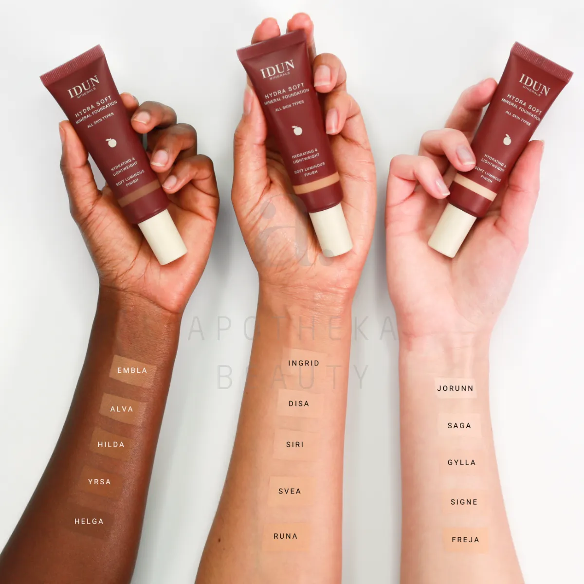 IDUN JUMESTUSKREEM HYDRA SOFT FREJA-LIGHT WARM 30ML - Tootepilt 3