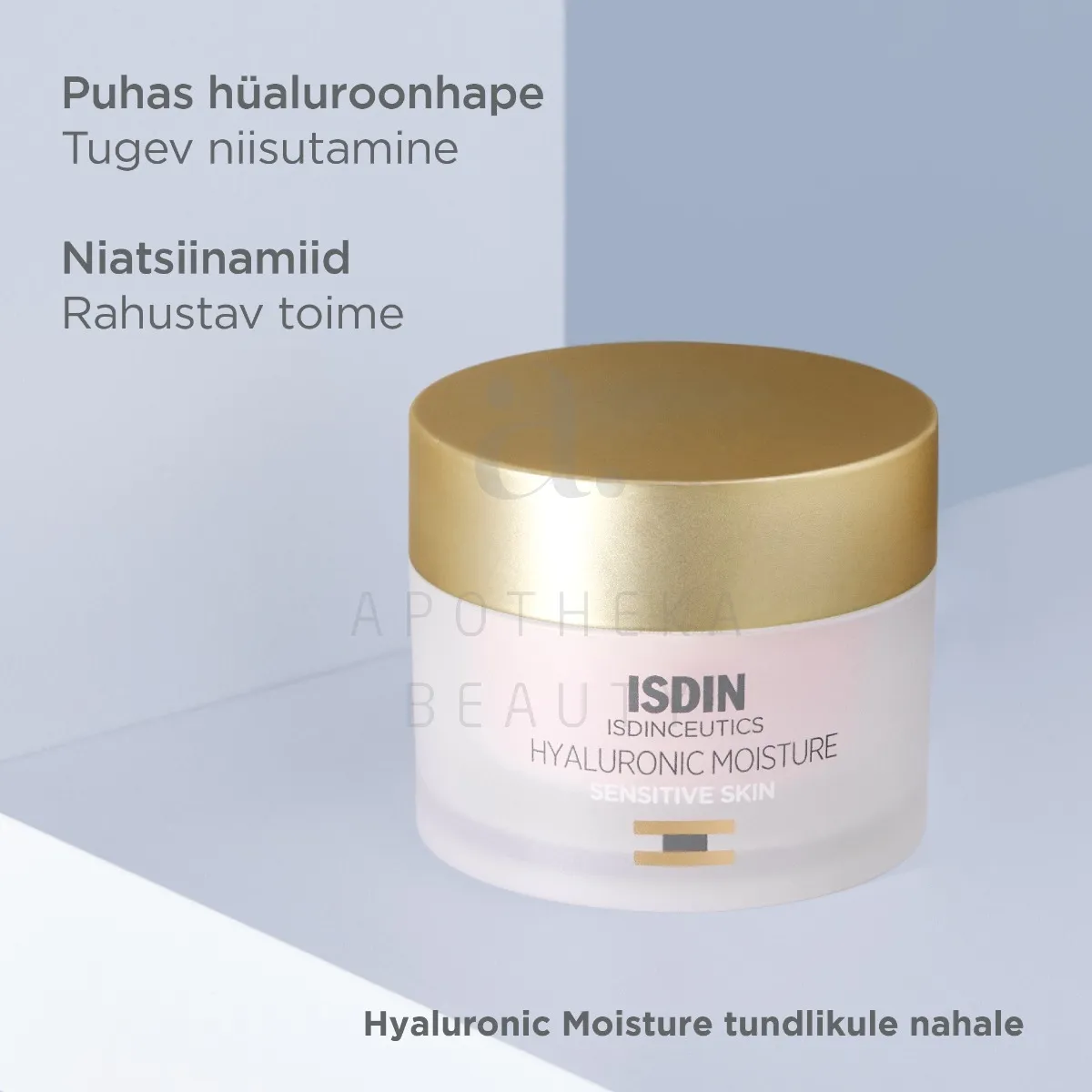 ISDIN NÄOKREEM HÜALUROONHAPPEGA TUNDLIKULE NAHALE 50G - Tootepilt 3