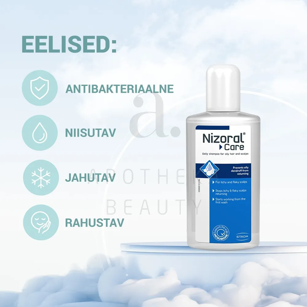 NIZORAL CARE SHAMPOON RASUSELE PEANAHALE 200ML - Tootepilt 3