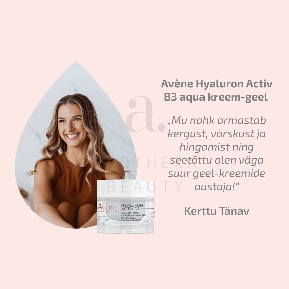 AVENE HYALURON ACTIV B3 AQUA-GEL VANANEMISVASTANE 50ML - Tootepilt 2