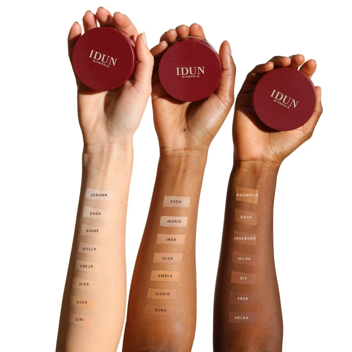 IDUN MINERAALTOLMPUUDER SPF15 JORUNN 9G - Tootepilt 3