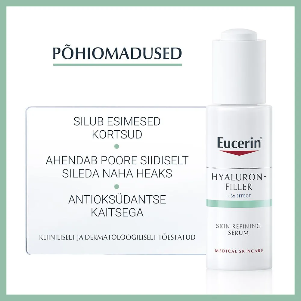 EUCERIN HYALURON-FILLER SEERUM NAHKA NOORENDAV 30ML - Tootepilt 4