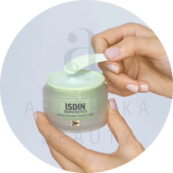 ISDIN NÄOKREEM HÜALUROONHAPPEGA RASUSELE NAHALE 50G - Tootepilt 2