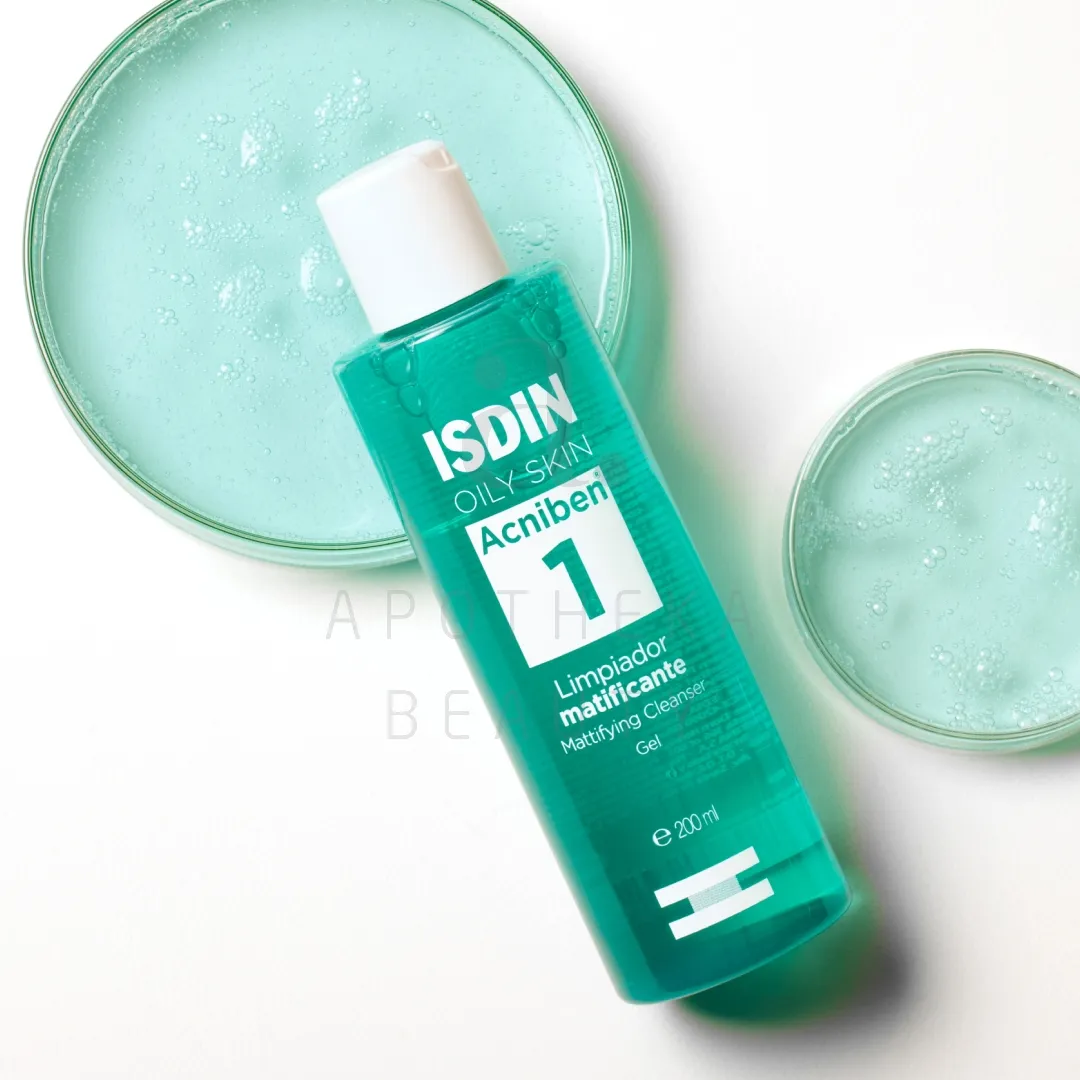 ISDIN ACNIBEN NÄOPESUGEEL 200ML - Tootepilt 7