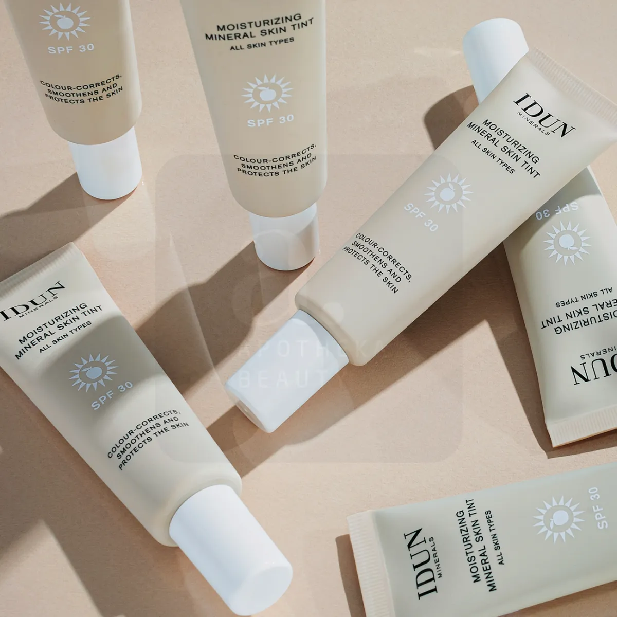 IDUN PÄIKESEKAITSE-EMULSIOON TOONIGA SPF30 KESKMINE 27ML - Tootepilt 3