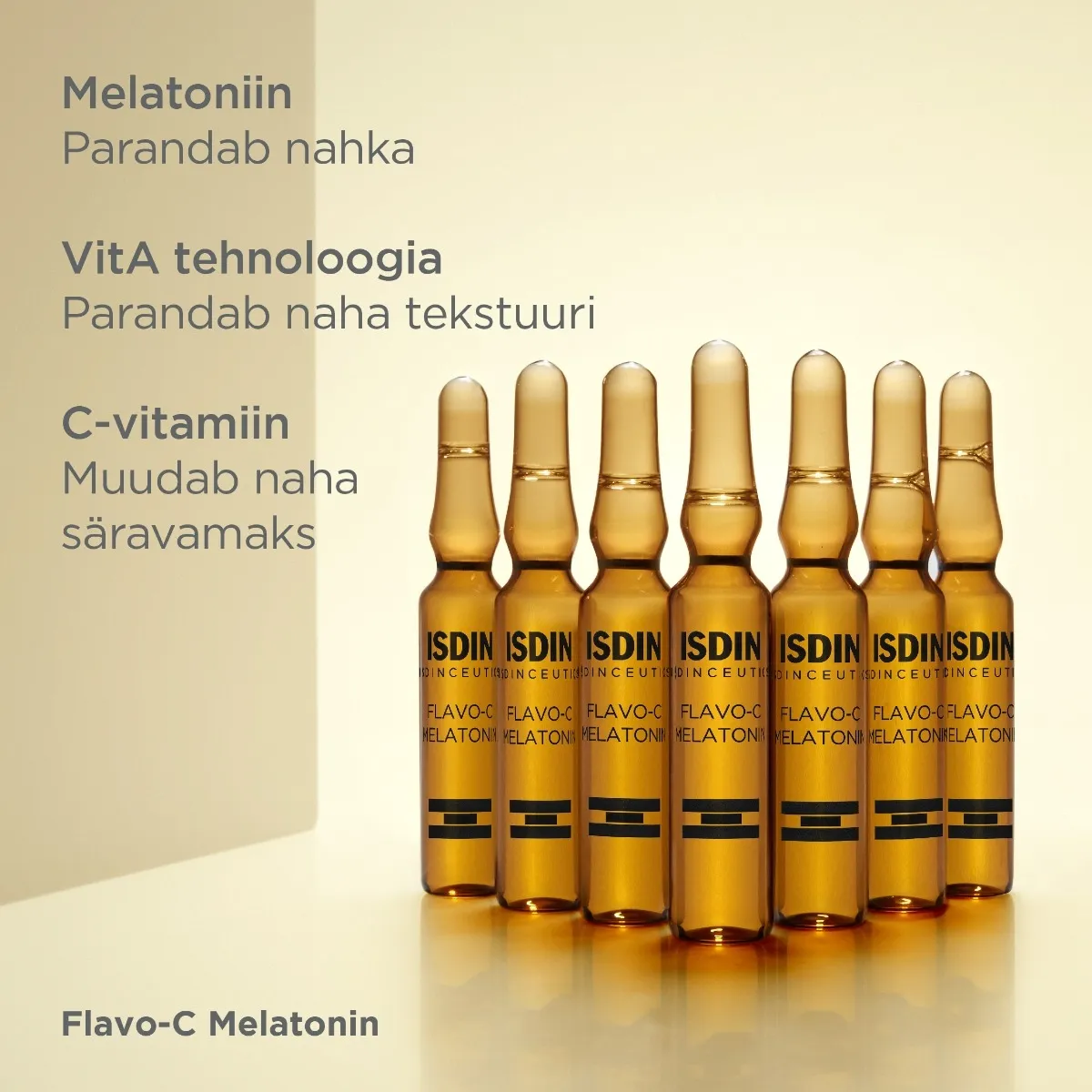 ISDIN FLAVO-C AMPULLID MELATONIINIGA 2ML N10 - Tootepilt 2