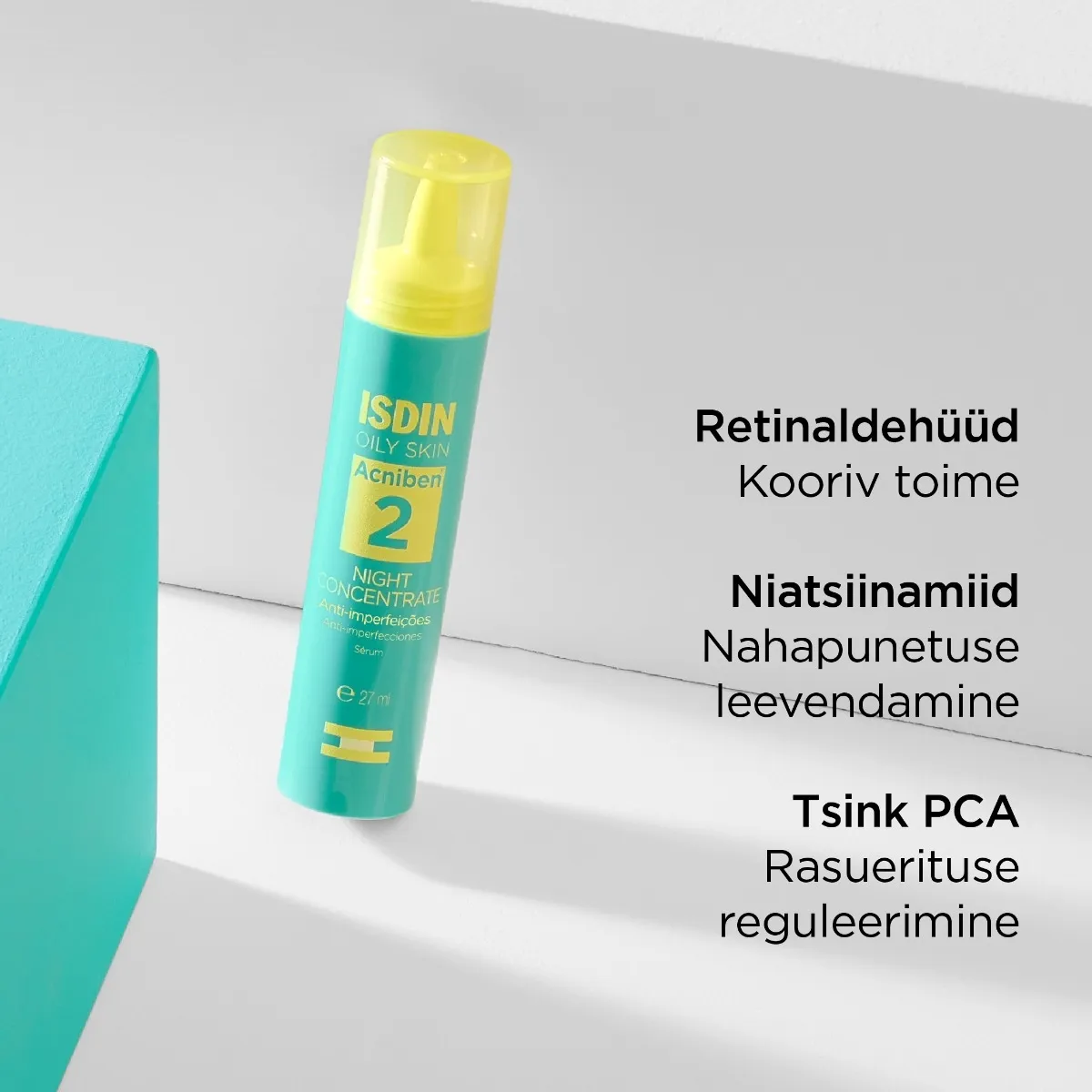 ISDIN ACNIBEN ÖÖSEERUM 27ML - Tootepilt 2