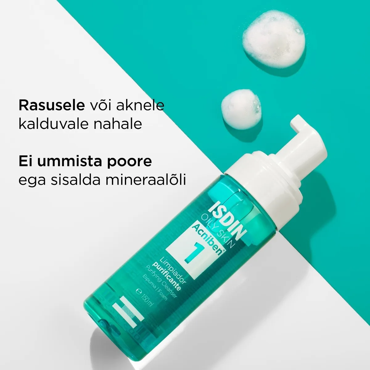 ISDIN ACNIBEN PUHASTUSVAHT 150ML - Tootepilt 2
