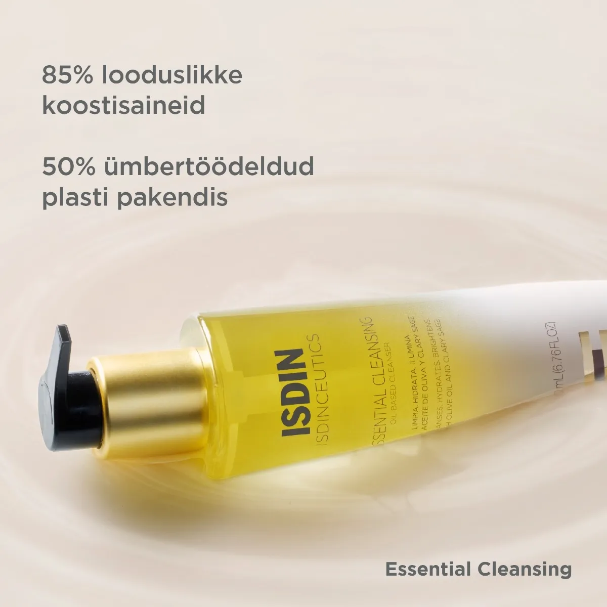 ISDIN NÄOPUHASTUSÕLI 200ML - Tootepilt 3