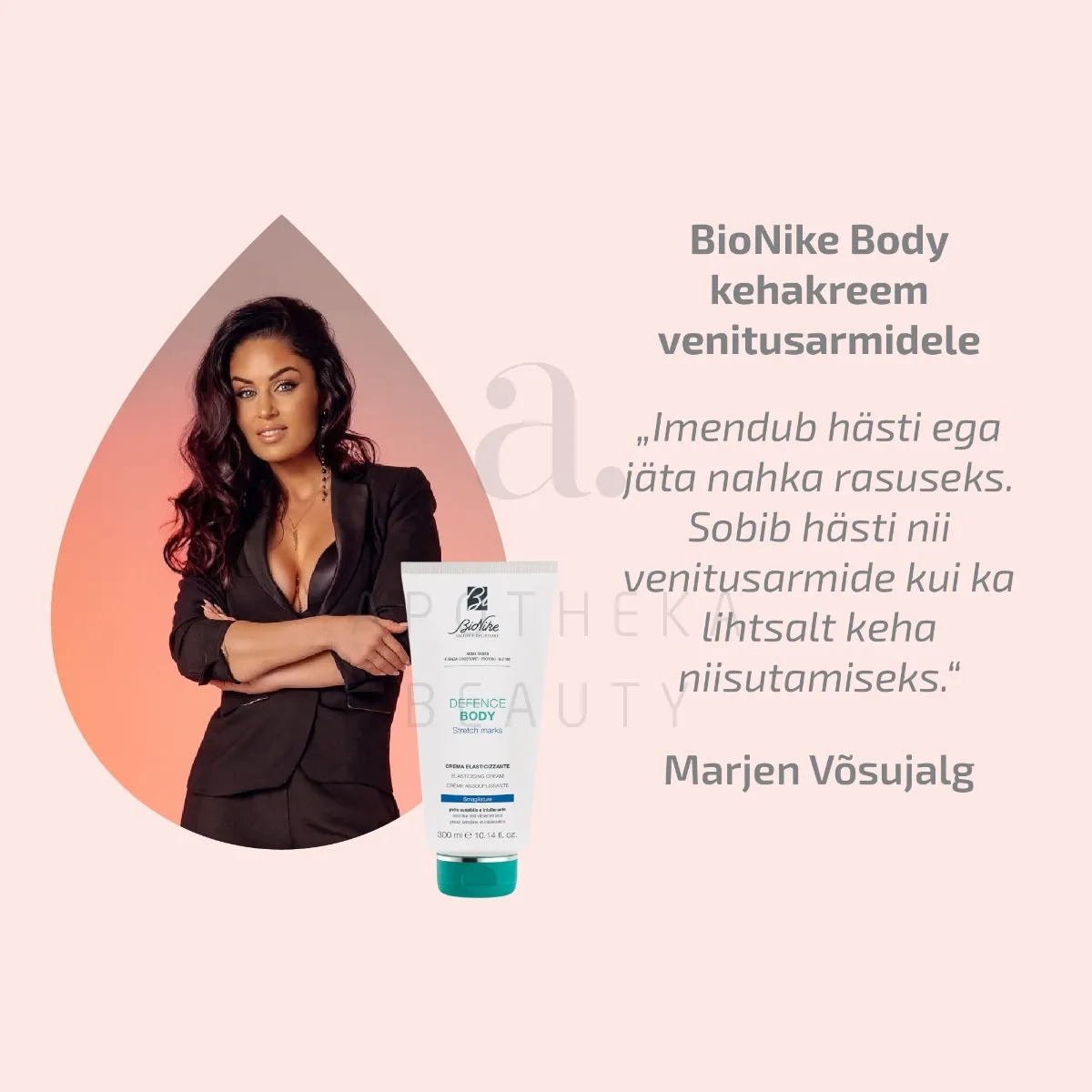 BIONIKE BODY KEHAKREEM VENITUSARMIDELE 300ML - Tootepilt 2