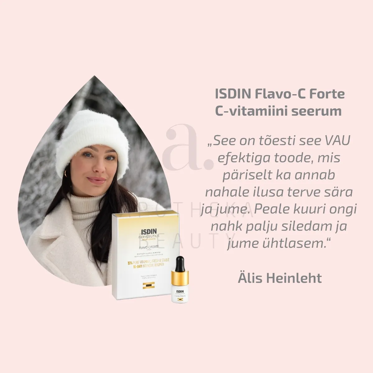 ISDIN FLAVO-C FORTE SEERUM C-VITAMIINIGA 5,3ML N1 - Tootepilt 2