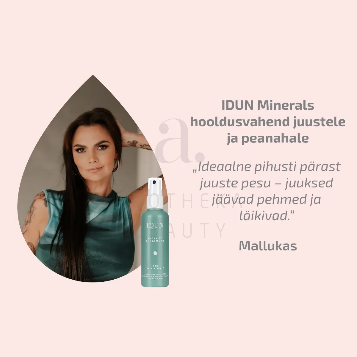 IDUN JUUSTE- JA PEANAHA HOOLDUSTOODE 100ML - Tootepilt 2
