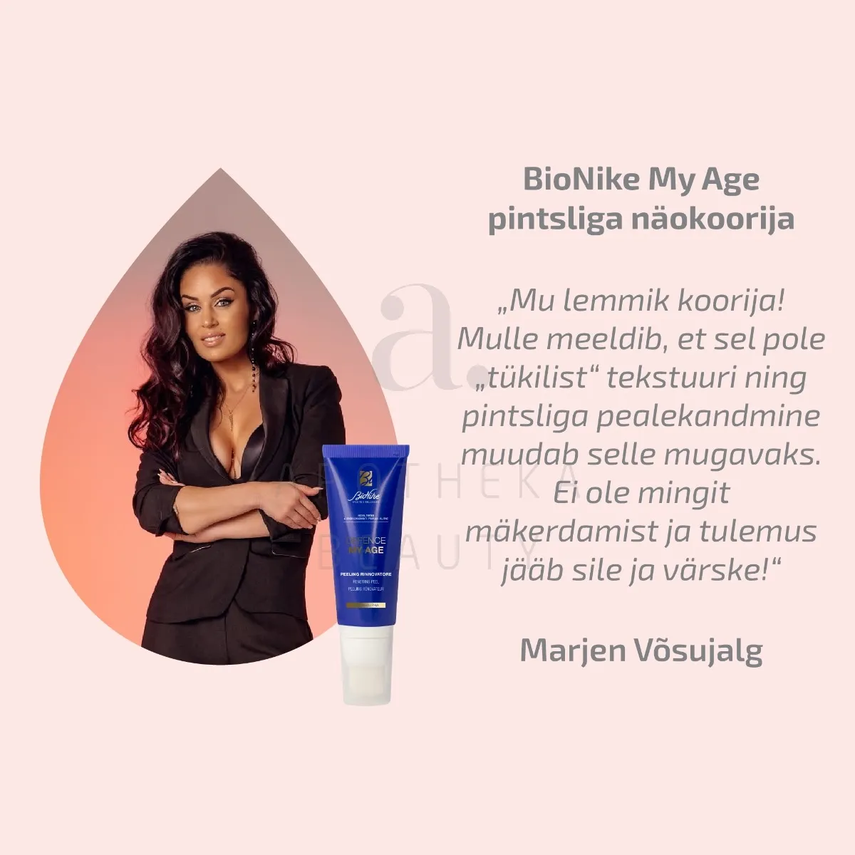 BIONIKE MY AGE NÄOKOORIJA NAHKA UUENDAV PINTSLIGA 50ML - Tootepilt 2