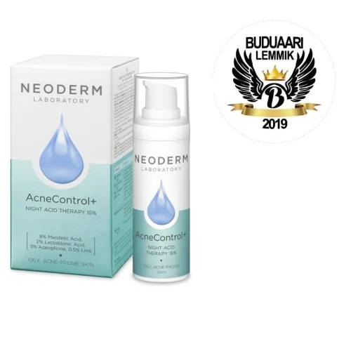NEODERM ACNECONTROL+ ÖÖSEERUM ACID THERAPY 15% 30ML - Tootepilt 