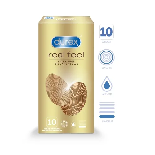 DUREX KONDOOMID REAL FEEL N10 - Tootepilt 