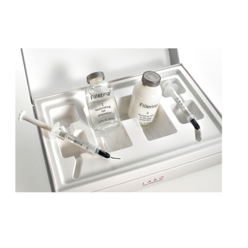 FILLERINA SEERUM NÄOLE JA KAELALE KORTSE TÄITEV II N2X30ML - Tootepilt 