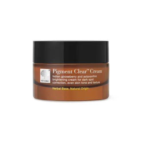 NEW NORDIC PIGMENT CLEAR NÄOKREEM HELENDAV ANTIOKS.-GA 50ML - Tootepilt 