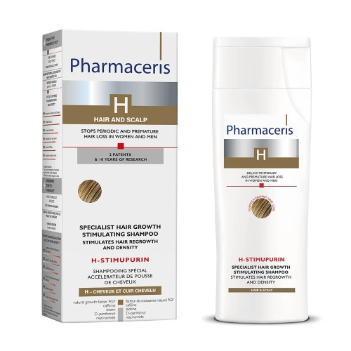 PHARMACERIS H STIMUPURIN SHAMPOON JUUKSEKASVU STIMUL.250ML - Tootepilt 2