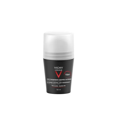 VICHY HOMME ANTIPERSPIRANT ROLL-ON HIGISTAMISVASTANE 50ML - Tootepilt 