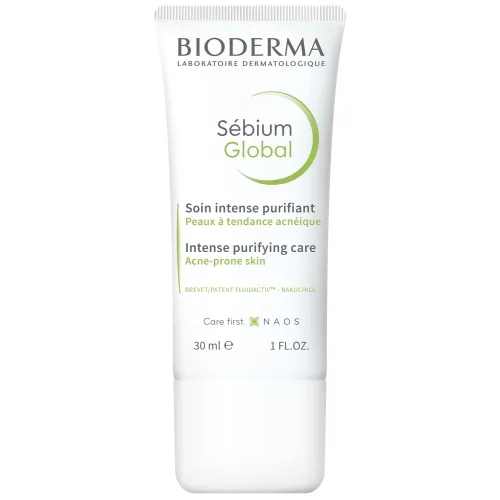 BIODERMA SEBIUM GLOBAL NÄOKREEM INTENSIIVNE 30ML - Tootepilt 