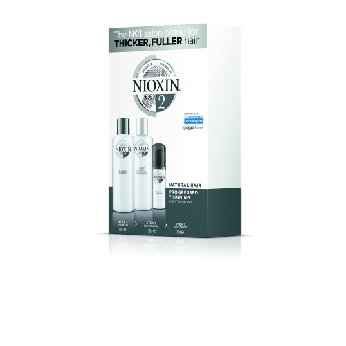 NIOXIN SYS2 JUUKSEHOOLDUSKOMPLEKT 3-OSALINE 150+150+40ML - Tootepilt 