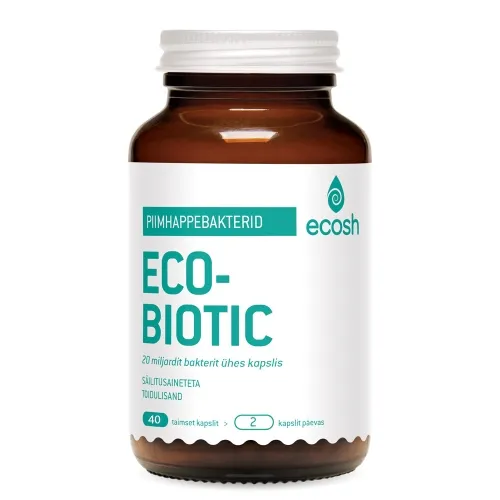 ECOSH ECOBIOTIC KAPSLID N40 - Tootepilt 