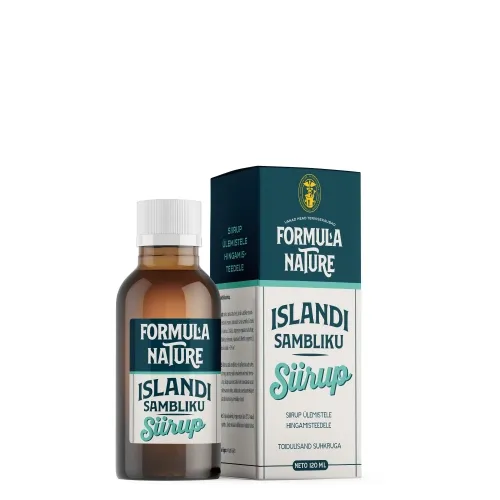 FORMULA NATURE ISLANDI SAMBLIKU SIIRUP 120ML