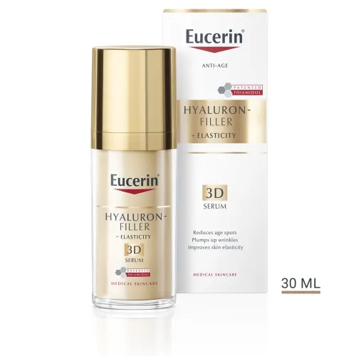 EUCERIN HYALURON FILLER+ELASTICITY 3D SEERUM 30ML - Tootepilt 
