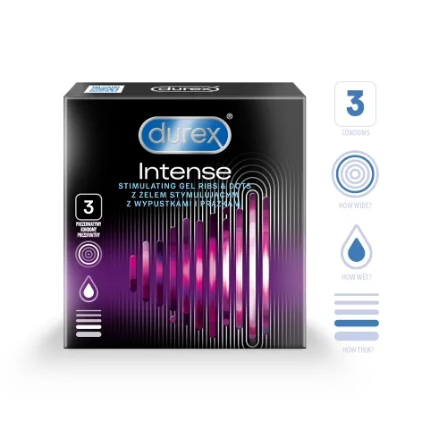 DUREX KONDOOMID INTENSE N3 - Tootepilt 