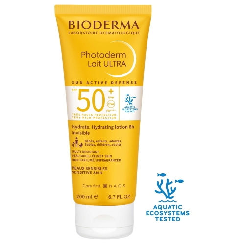 Product image of BIODERMA PHOTODERM LAIT ULTRA PÄIKESEKAITSEPIIM SPF50+ 200ML