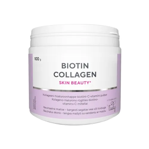 BIOTIIN COLLAGEN SKIN BEAUTY PULBER 100G
