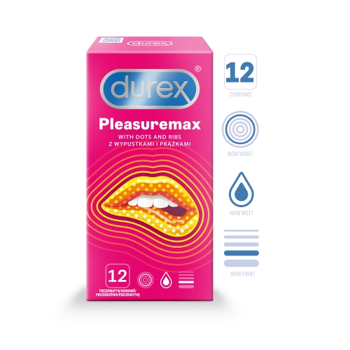 DUREX KONDOOMID PLEASUREMAX N12 - Tootepilt 