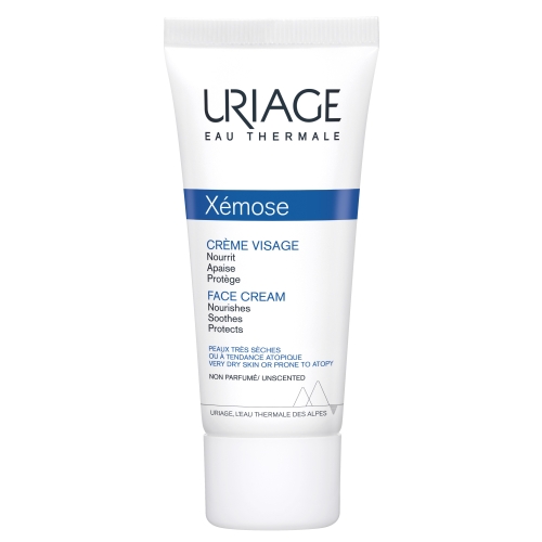 URIAGE XEMOSE VISAGE NÄOKREEM VÄGA KUIVALE NAHALE 40ML - Tootepilt 