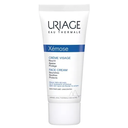 URIAGE XEMOSE VISAGE NÄOKREEM VÄGA KUIVALE NAHALE 40ML - Tootepilt 