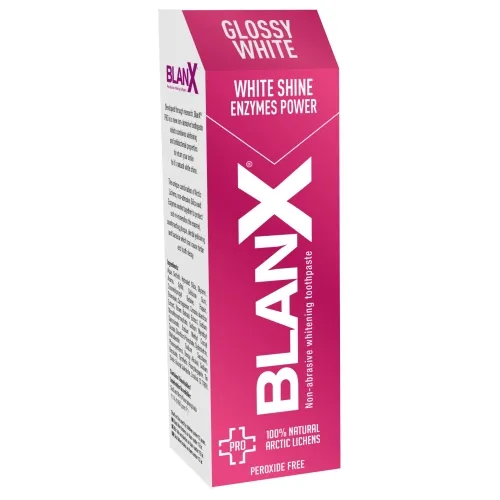 BLANX HAMBAPASTA PRO GLOSSY WHITE VALGENDAV 75ML - Tootepilt 