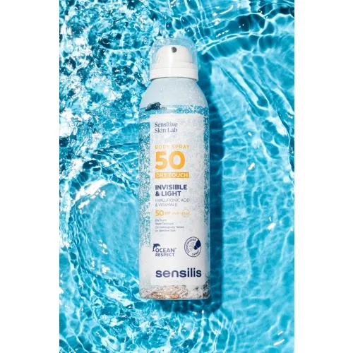 SENSILIS PÄIKESEKAITSESPREI KEHALE TUNDLIK NAHK SPF 50+ 200ML - Tootepilt 1