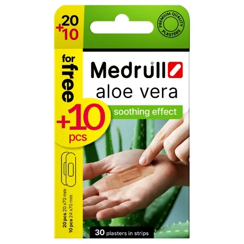 Product image of MEDRULL PLAASTER ALOE VERA N20+10 UUS
