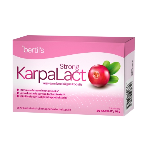 Product image of BERTILS KARPALACT STRONG KAPSLID N20