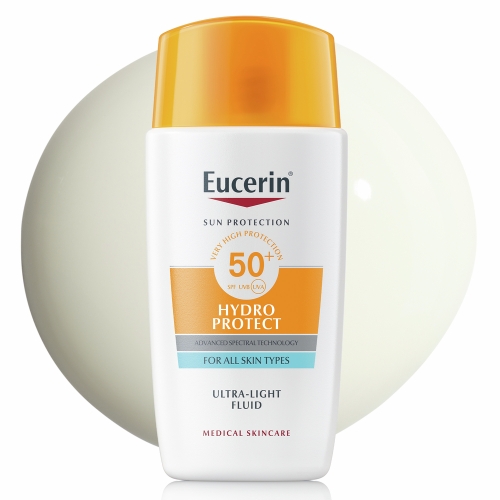 EUCERIN SUN PÄIKESEKAITSE EMULSIOON NÄOLE SPF50 50ML - Tootepilt 
